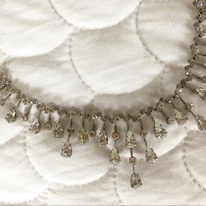 Vintage Faux Diamond Necklace
